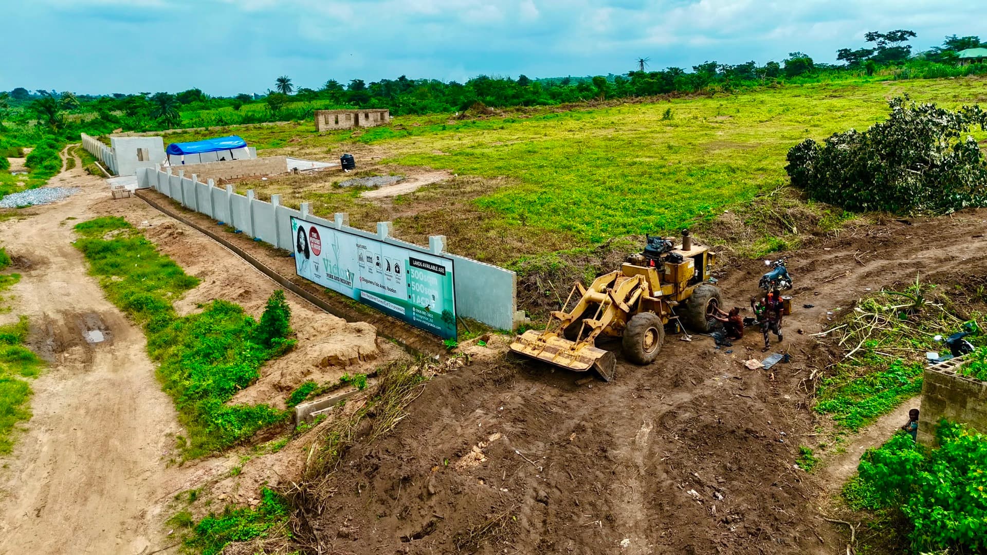 Ongoing site development